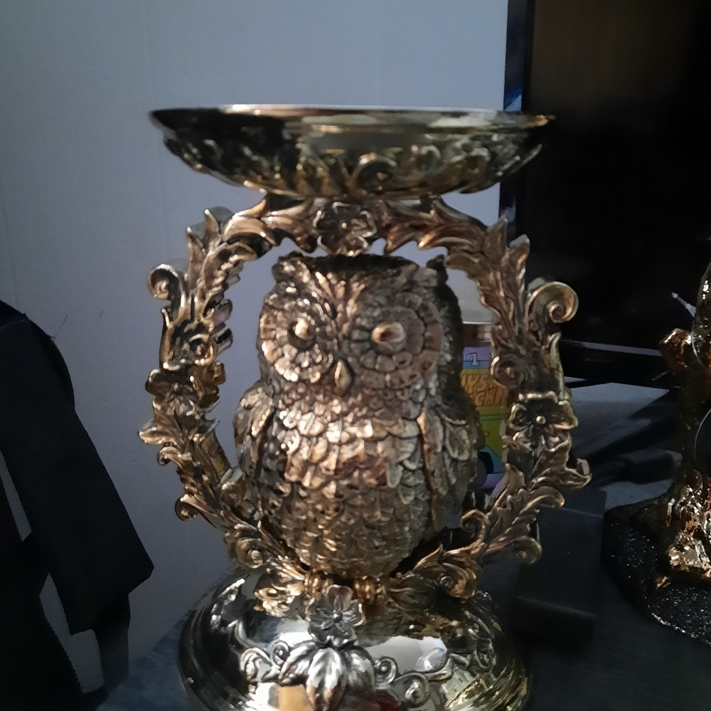 Owl Candle Holder Bath and Body Works